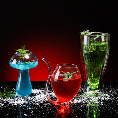Mushroom Cocktail Glass Cup