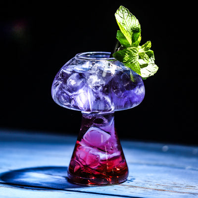 Mushroom Cocktail Glass Cup