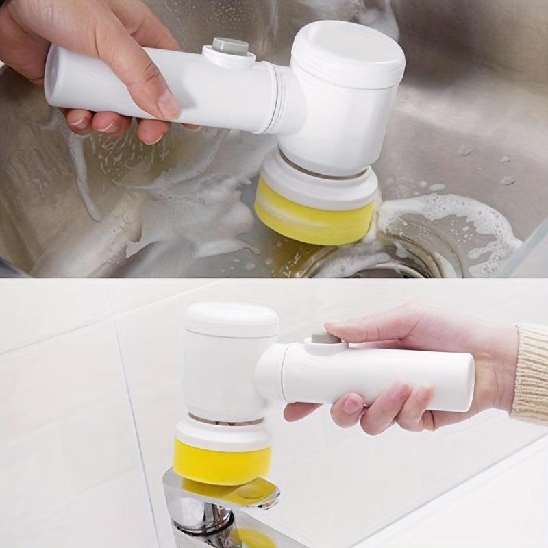 Electric Spin Brush – USB Rechargeable, Handheld & Cordless Cleaner